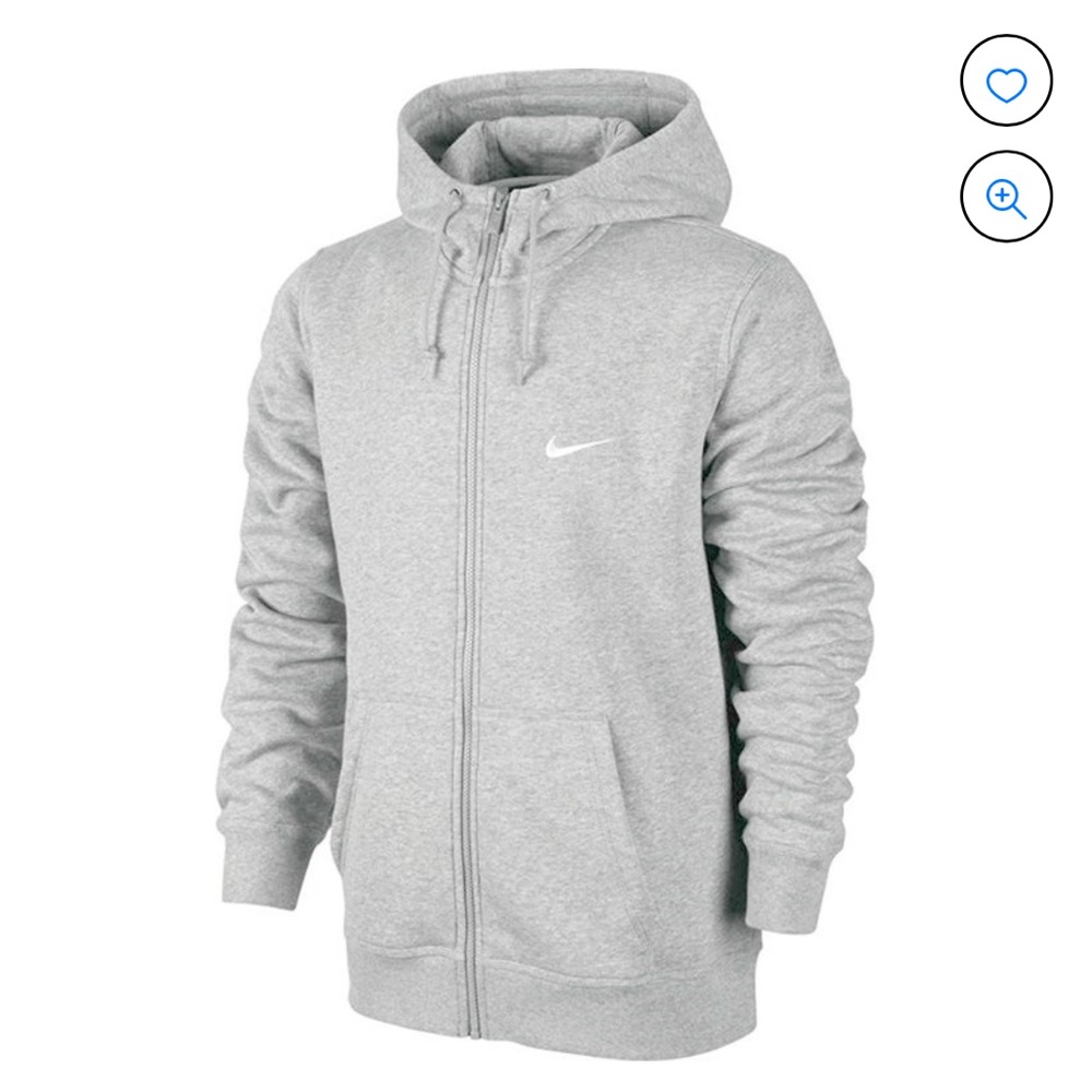 GRAY NIKE HOODIE